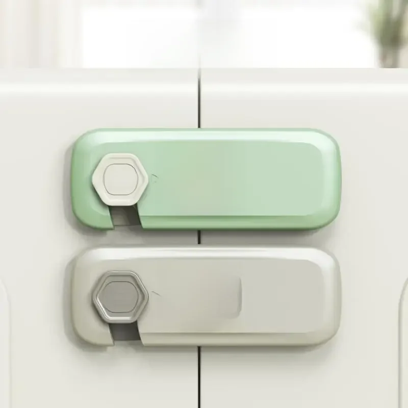 1/2 PCS Child Safety Cabinet Lock Security Protection Home Refrigerator Safety Buckle Baby