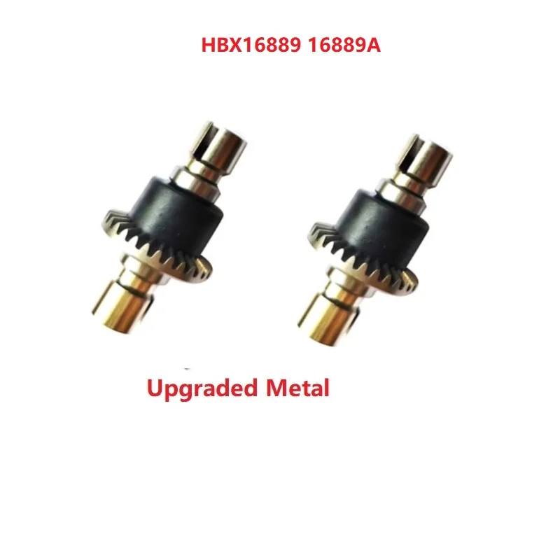 HBX 16889 16889A 1/16 High speed R/C cars Trucks parts Upgraded Metal Front and Rear Differential