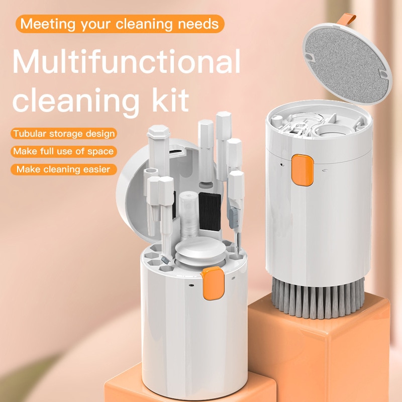 20-in-1 Cleaner kit Computer Keyboard Brush Earphones Cleaning Pen Screen cleaning Spray Bottle Set Cleaning Tools Keycap Puller