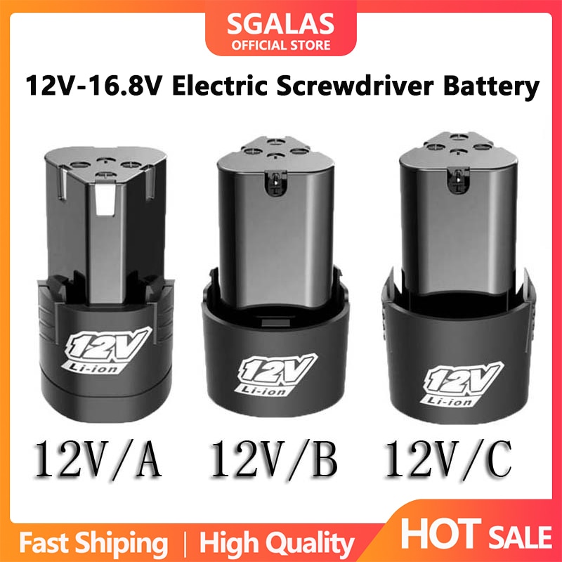 Universal 12V Rechargeable Li-ion Lithium Battery For Power Tools Electric drill Electric Screwdriver Battery