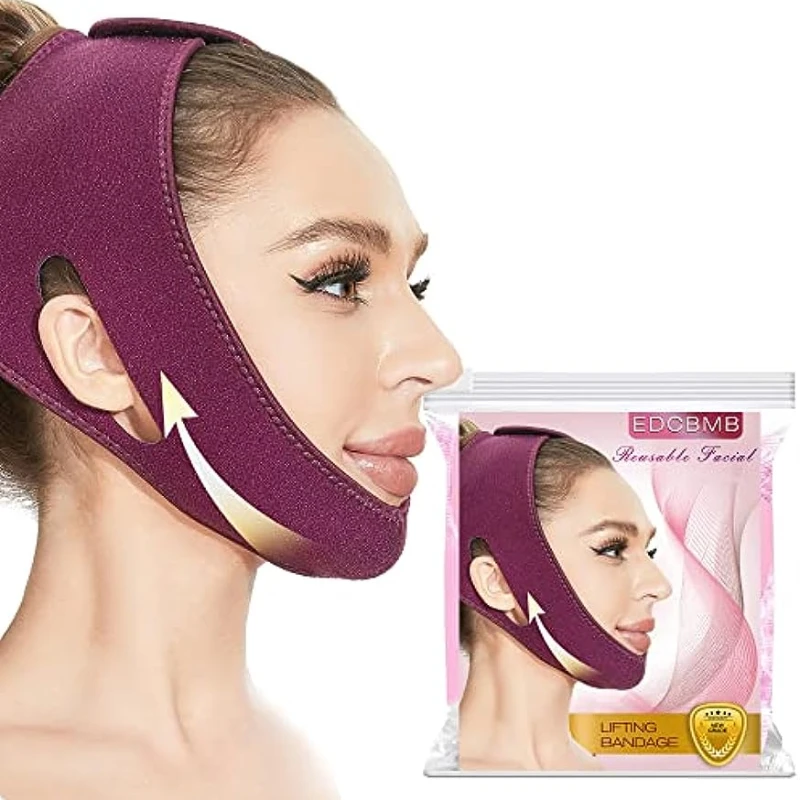 Double Chin Reducer,Face Slimming Strap,V line Lifting Mask,Eliminator, Remover,Tape,V Shaped Belt