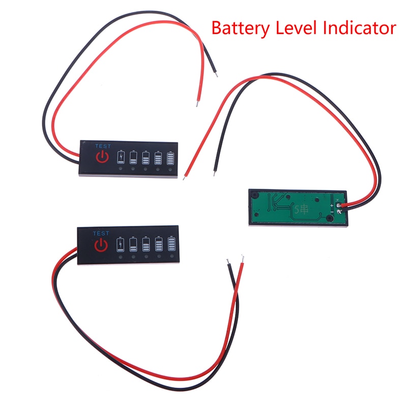 Battery Level Indicator Lithium Capacity Tester Meter 1S 2S 3S 4S 5S 6S 3.7V-25.2V Module Lithium Battery Display
