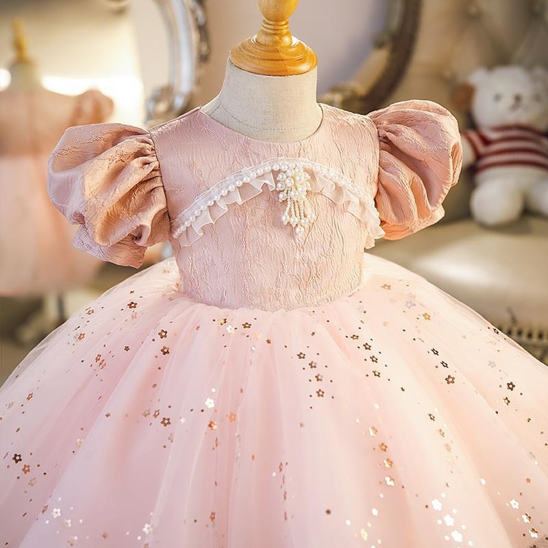 Baby Girl Dress Children Fashion Dresses Flower Girls Evening Party Skirt Children's Gown Wedding Birthday Prom Kids Clothi