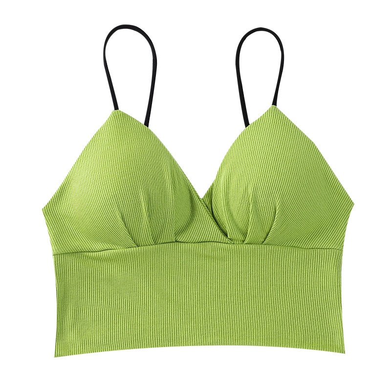 Cotton thread beauty back together condole belt vest underwear female antiskid strapless proof that wipe bosom go light sexy bra