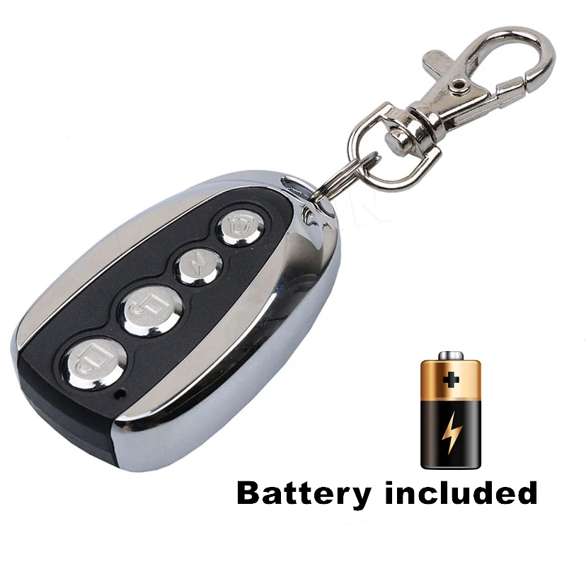 Kebidu 433Mhz 315mhz Fixed Code Remote Duplicator Garage Door Remote Control Opener Electric Face to
