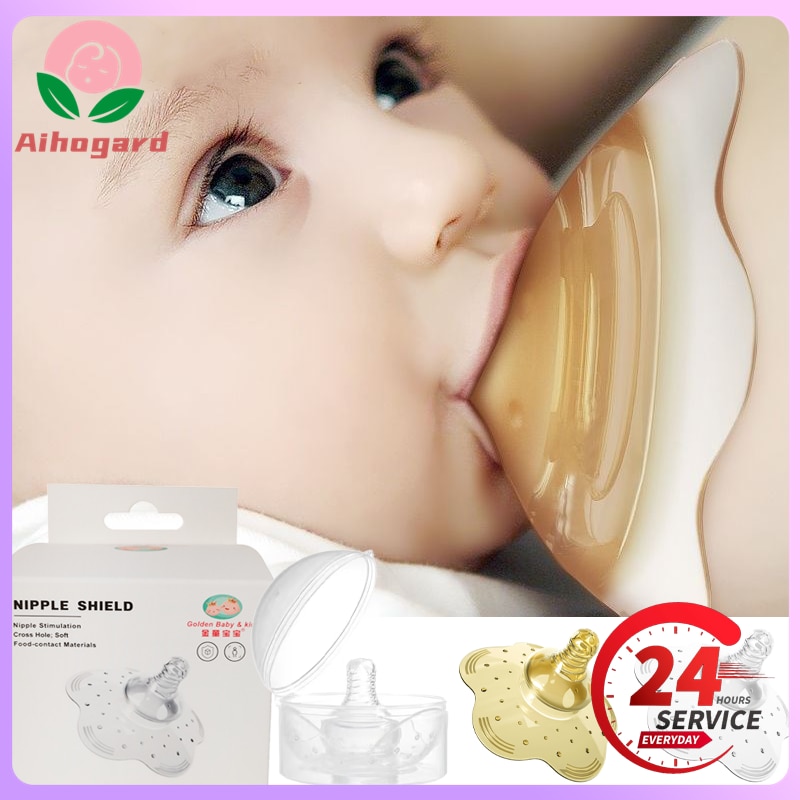 Anti Overflow Breast Pads Full Silicone Breast Feeding Breast Pads Antibacterial Anti-choking Milk Pacifier Nipple Protector