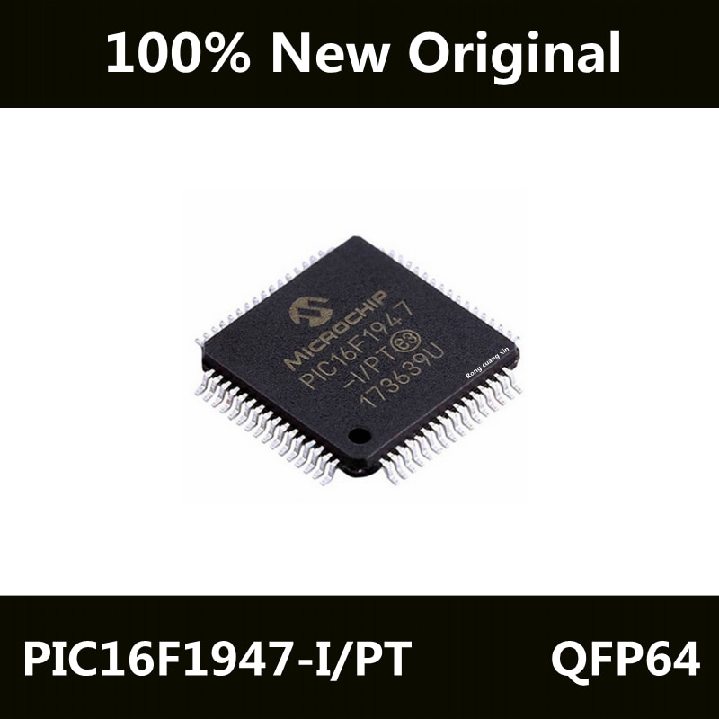 New Original PIC16F1947-I/PT PIC16F1947-I PIC16F1947 Microcontroller IC Package QFP-64