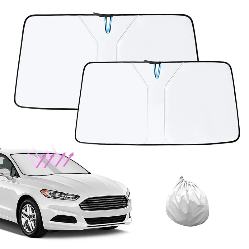 Car Front Window Sunshade Cover Sun Shade Windshield Visor Windscreen Folding Auto UV Protection