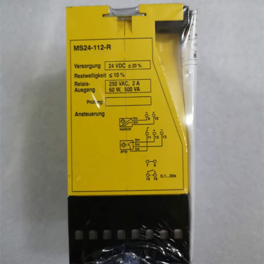 New for TURCK MS24-112-R 0518003 24V Safety Relay Module in Box