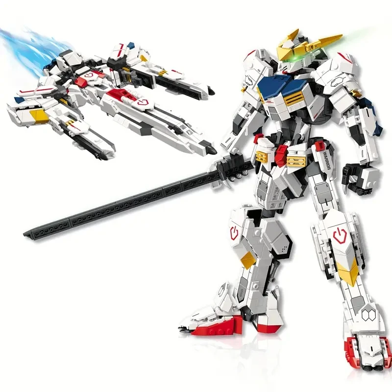 952PCS Mecha Building Blocks Deformation Mechanical Armor Figures Model Bricks Toys Creative