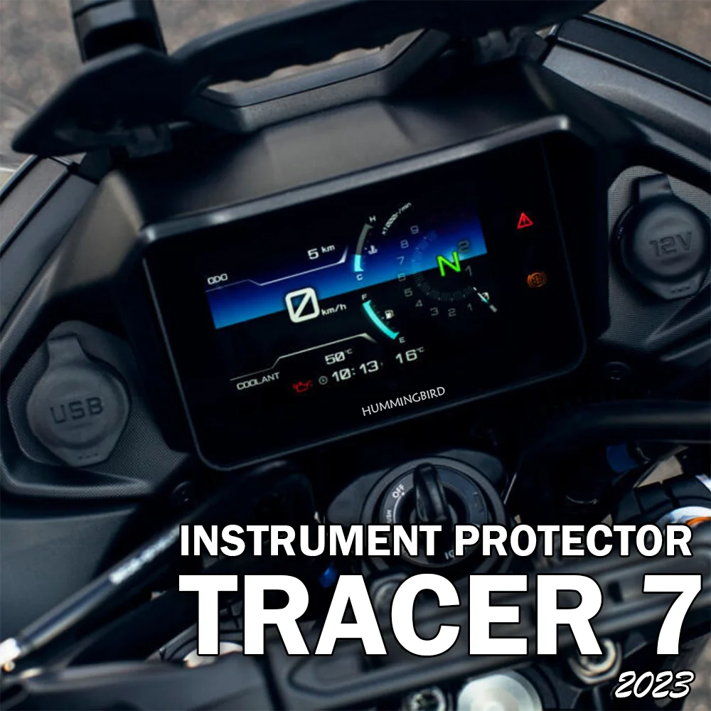 2023 For Yamaha Tracer 7 Tracer7 GT NEW Accessories Dashboard Screen Protector Film Instrument