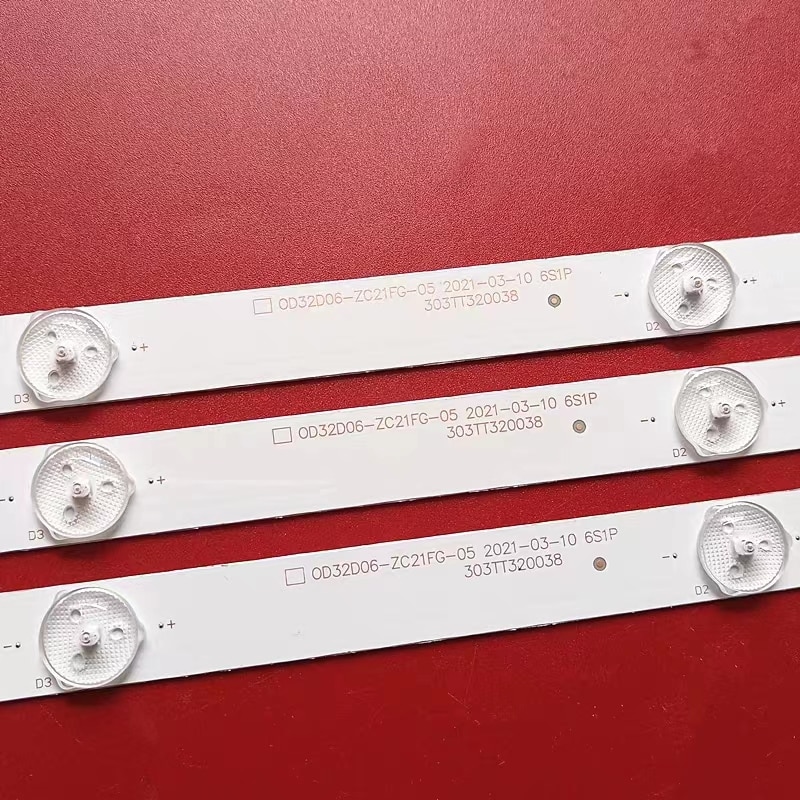 LED Backlight strip 6 Lamp for ATVIO 32'' TV OD32D06 0D32D06-ZC21FG-05 6S1P 303TT320038 ATV-32 3V 575MM 6LED LED backl