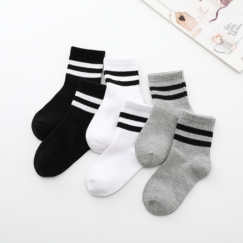 5 Pairs/Lot Children Socks Boy Girl Cotton Fashion Breathable Mesh Socks Spring Summer High Quality 1-12Years Kids Birthday Gift