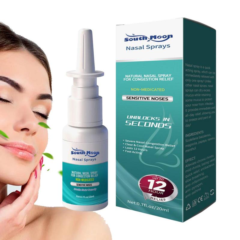 Nose Spray Lung Cleanser Nasal Spray Liquid Relief From Stuffy Nose Due To Cold Nasal Congestion Relief Spray Treat
