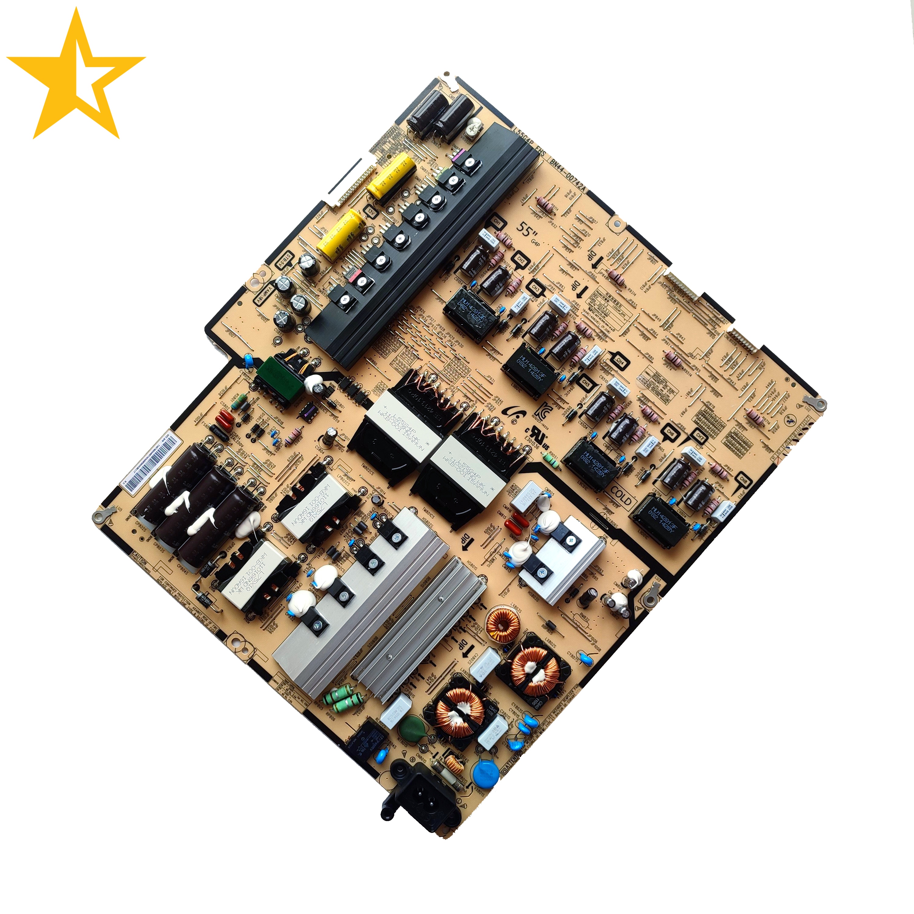 NEW Genuine Original Power Supply Board Card BN44-00742A BN4400742 L55G4P_EHS REV 1.3 For Samsung 55 Inch Smart LCD TV Parts