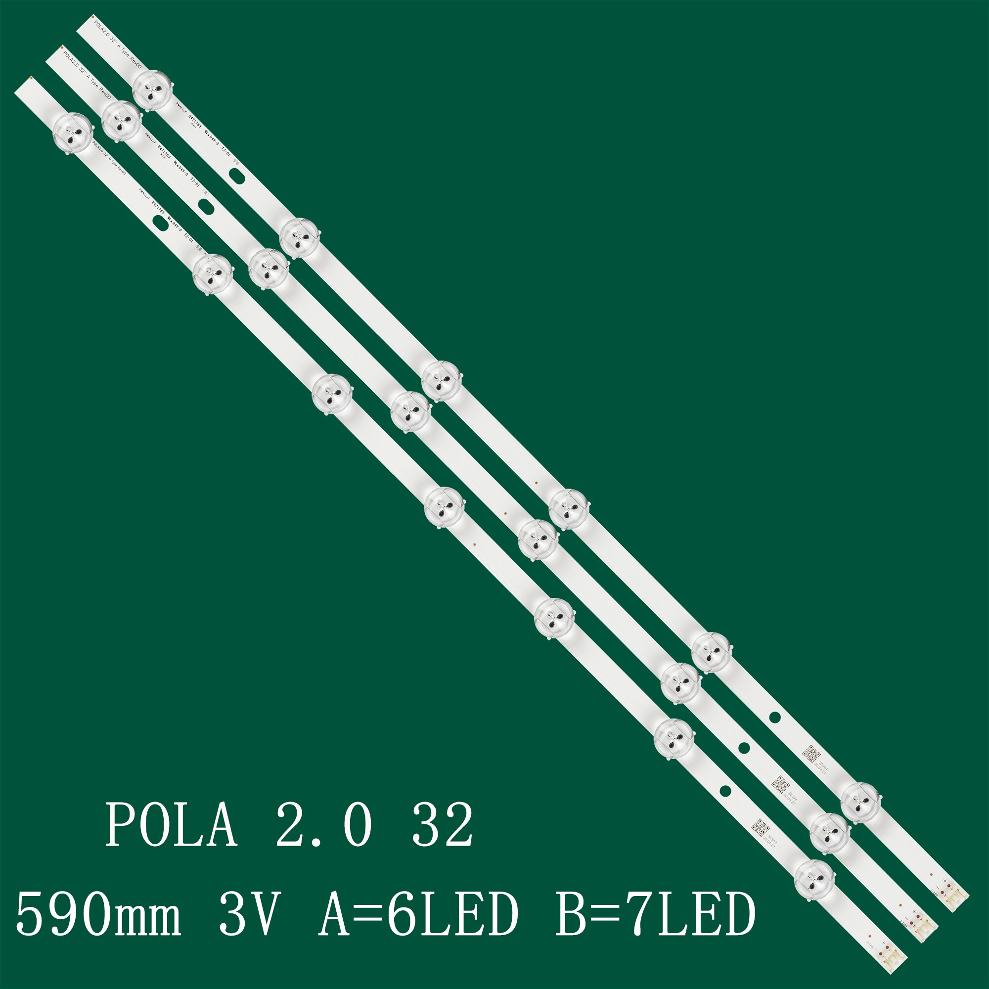 LED backlight strip for LG 32" TV pola2.0 32 32LN540B 32LN54 AGF78399401 32LN5707 HC320DXN-VHFPA-21XX 32LB536B 32LN541B 32L