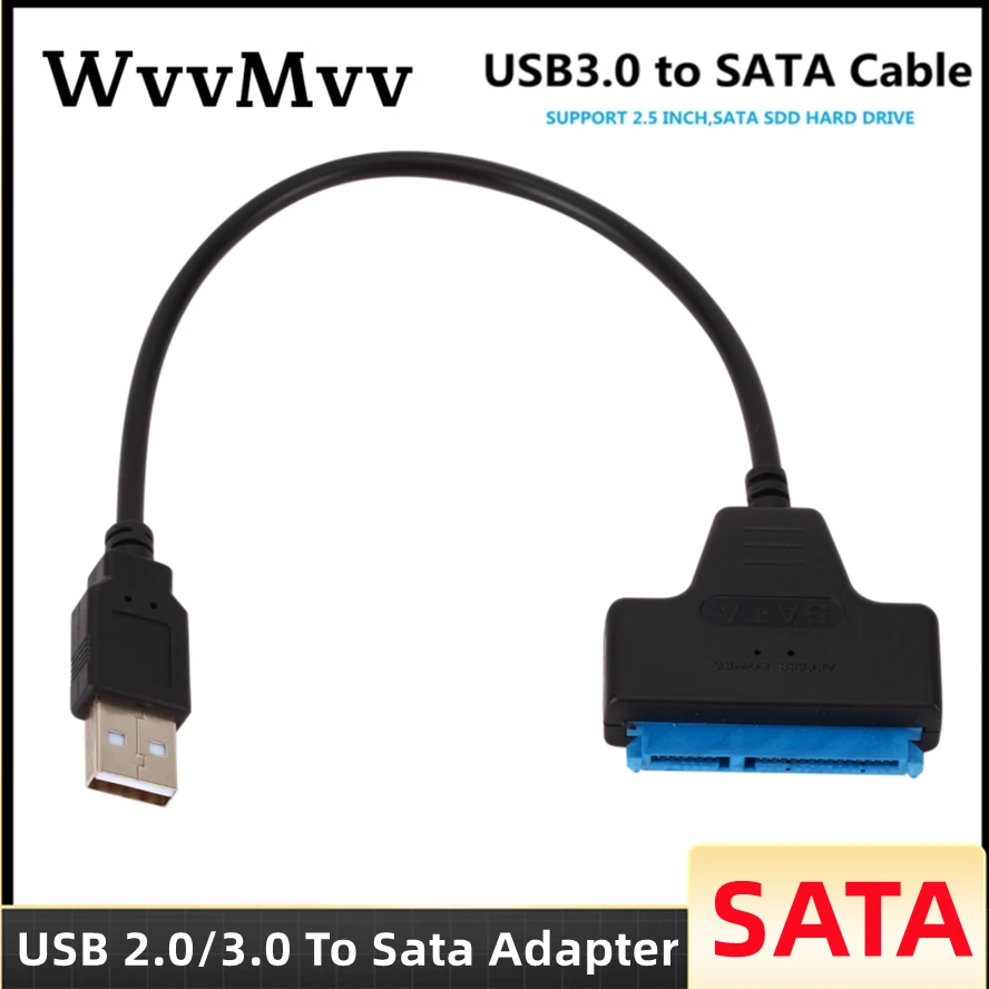Usb Sata Cable Sata 3 To Usb 3.0 Computer Cables Connectors Usb 2.0 Sata Adapter Cable Support 2.5