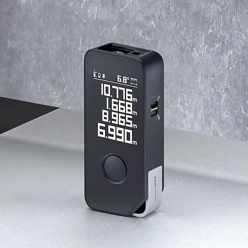New Laser Tape Measure, Smart Laser Rangefinder, 50/30M, OLED Display, Laser Distance Meter, Connect