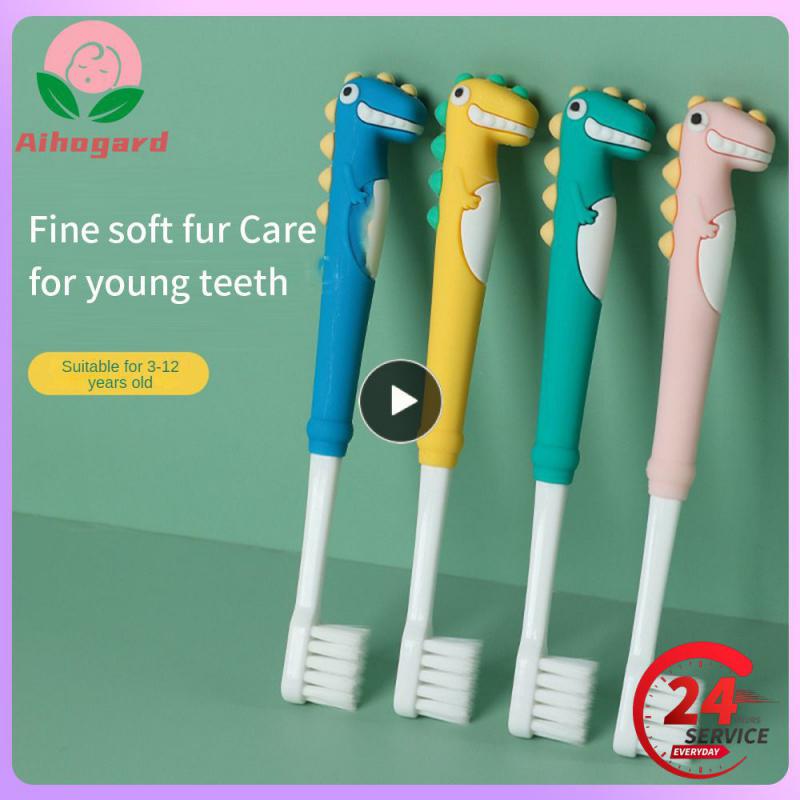1~10PCS Cute Oral Care Cleaning Soft Hair Childrens Toothbrush Baby Tooth Brushing Artifact Independent Packaging Toothbrushes