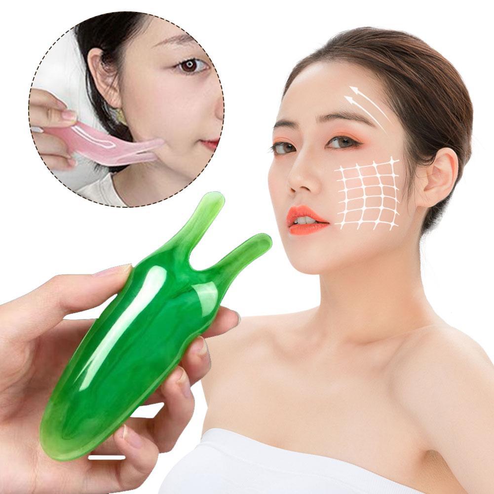 Tighten And Tone Skin. Better Absorption Facial Massage Scraper Prevent The Appearance Of Fine Lines And Wrinkles Nasal Scraper