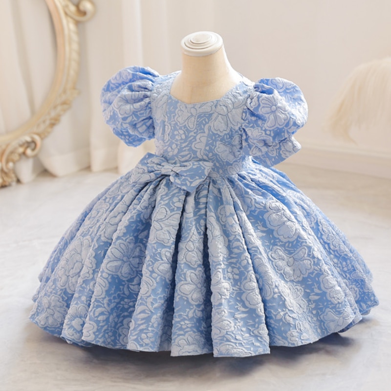 Princess Girls Flower Party Dress Toddler Kids High Quality Ball Gown Wedding Birthday Christmas Vestidos Costumes Baby Clothing