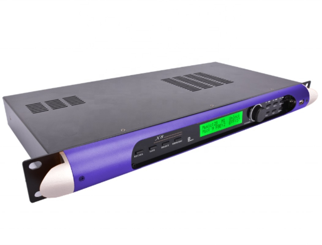 Digital echo reverb sound effect X8 audio processor dsp
