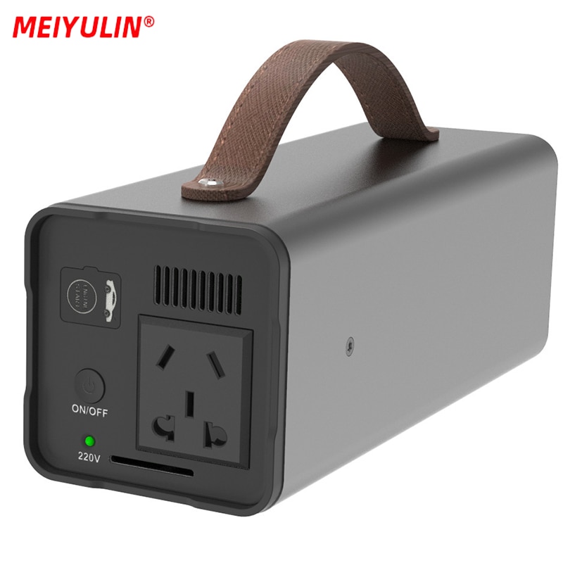 200W 32000mAh Portable Power Station 220V Large Capacity Power Supply Laptop Outdoor Camping Powerful Powerbank External Battery