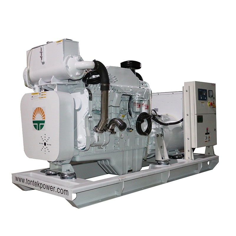 50kw 80kw 100kw 150kw 180kw 200kw 250kw 300kw CCS water cooled marine diesel generator set