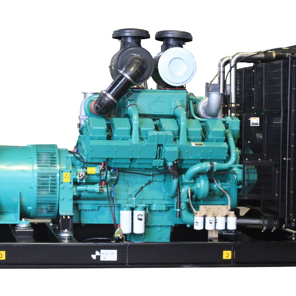 AOSIF supply AC888 640kw 800kva generator with KTA38-G2B three-phase AVR single bearing generator silent generator