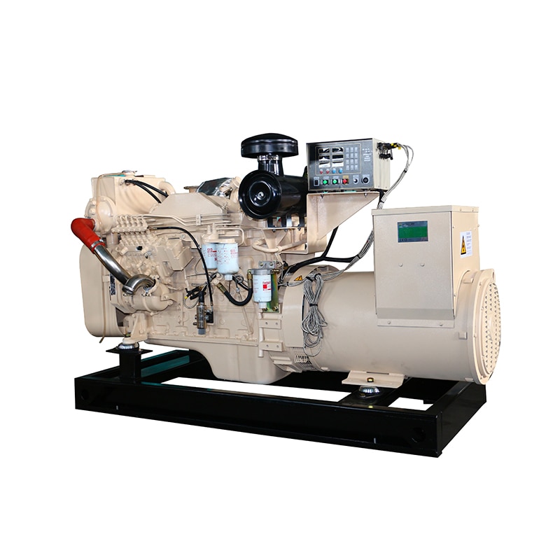 Marine generator set water cooling 30 40 50 60 kw power generator set for ship good price