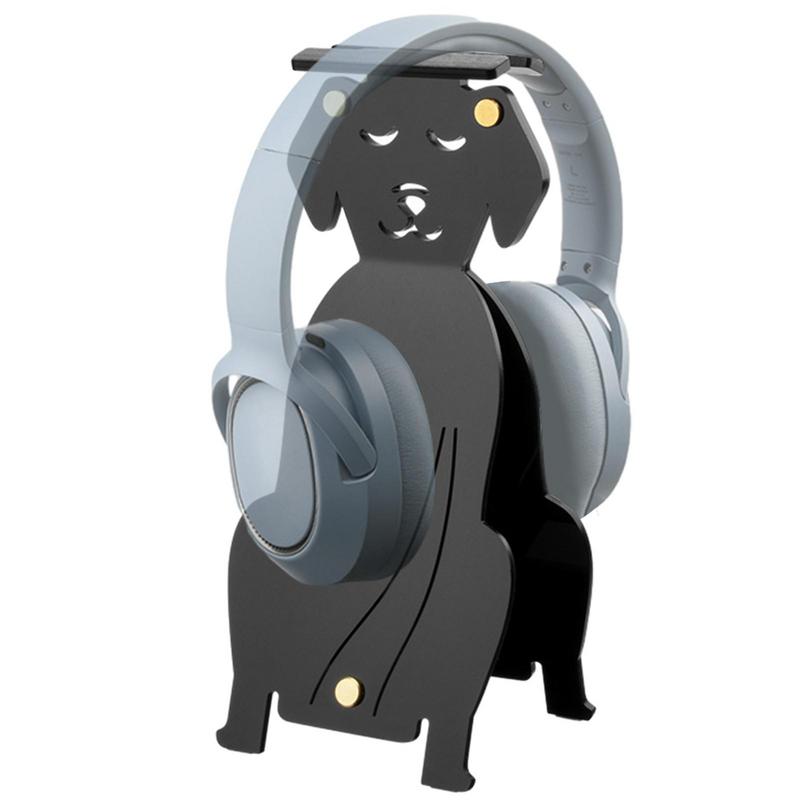 Dog Headphone Stand Universal Earphone Hanger Dog Shape Simple Headphone Display For Bedrooms Playrooms Homes Dorms Living Rooms