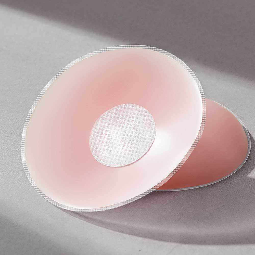 1 Pair Reusable Invisible Bra Silicone Breast Chest Nipple Cover Bra Pad Petal Mat Ultra-thin Stickers Accessories for Woman