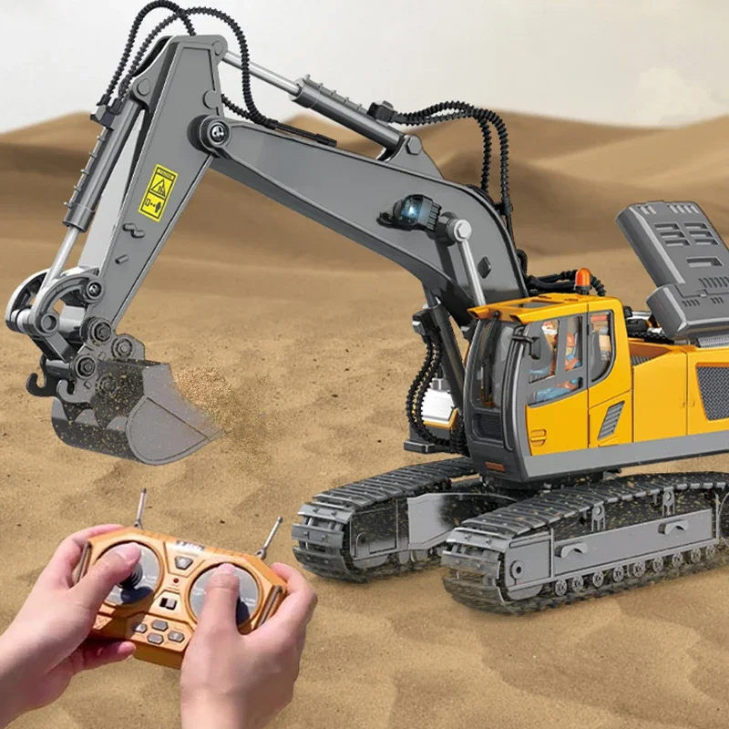 RC Car Children Toys Remote Control Car Toys For Boys Radio Control Excavator Dump Truck Bulldozer