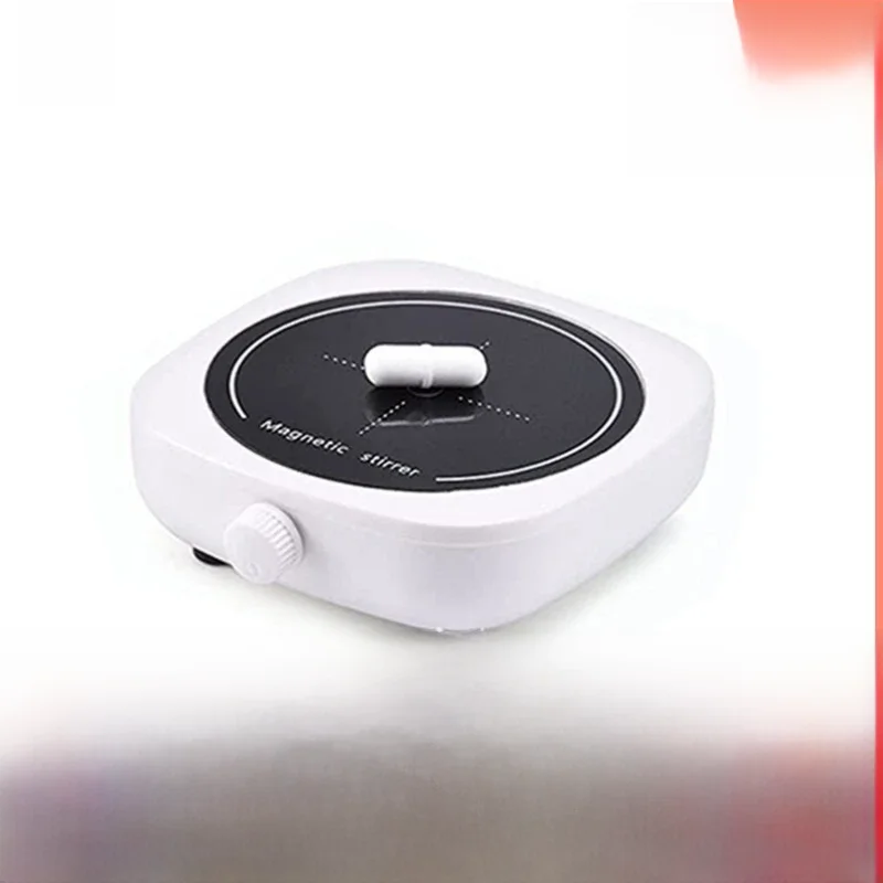 Magnetic Stirrer Mini Lab Stir Mixer Portable Stirrer Plate with Stir Bar 2L 4000RPM for Laboratory