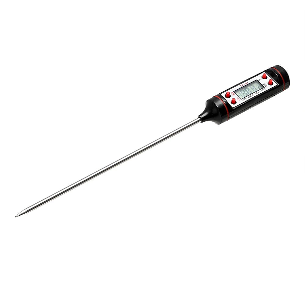 Electronic Digital Thermometer Temperature Instrument Meat Food Probe Kitchen Cooking Weather