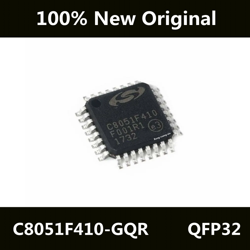 New Original C8051F410-GQR C8051F410-GQ C8051F410 Packaged QFP32 8-bit Microcontroller IC