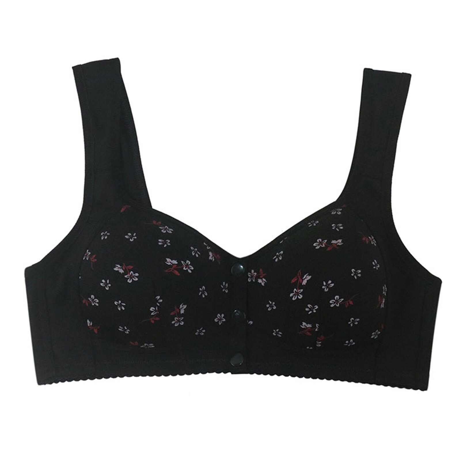 Women's Comfortable Daisy Bra Breathable Button Front Nursing Bra for Female Everyday Daily Wearing