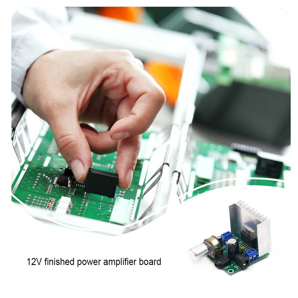 Amplifier Board TDA7297 Dual-channel Power 15W Digital No Noise Module Electronically Adapter Instrument Accessory