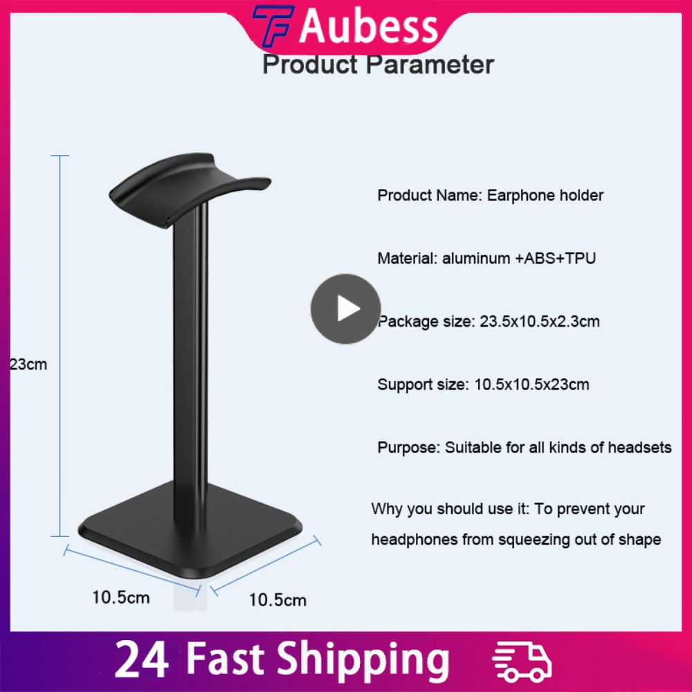 1~10PCS Simple And Fashionable Earphone Stand Removable Stability Headphone Holder Easy To Carry Non-slip Design
