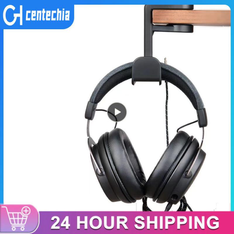 1~10PCS Rotatable Earphone Convenient At The Table No Punching Practical Storage Rack Household Metal Headset Stable Bracket