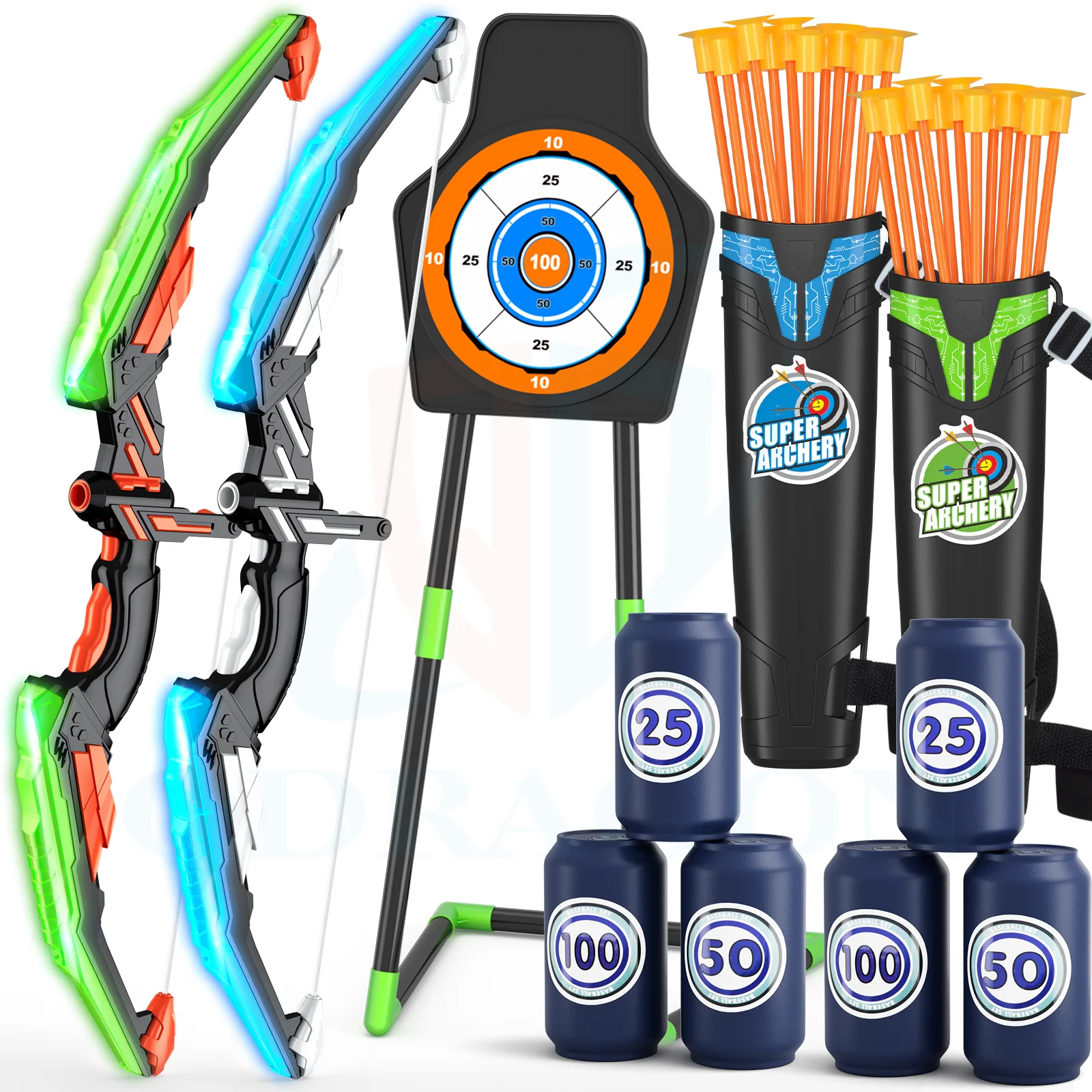 Bow And Arrows For Children Kids Archery Bow Practice Recurve Bow Outdoor Sports Game Hunting