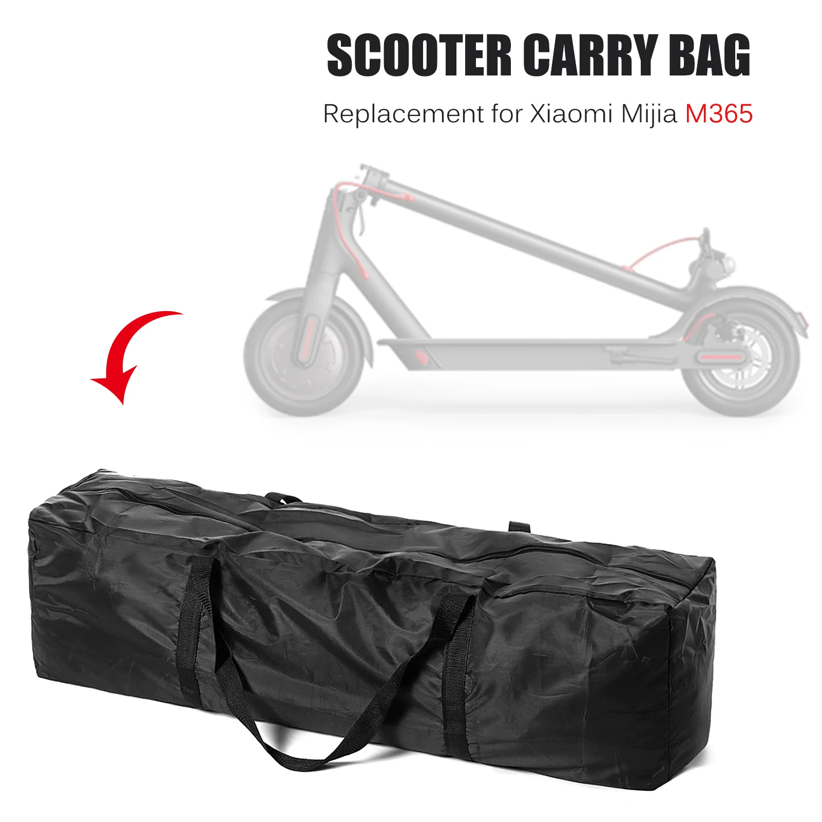 Folding Electric Scooter Carry Bag Dustproof Waterproof E-Scooter Storage Bag Cover Oxford