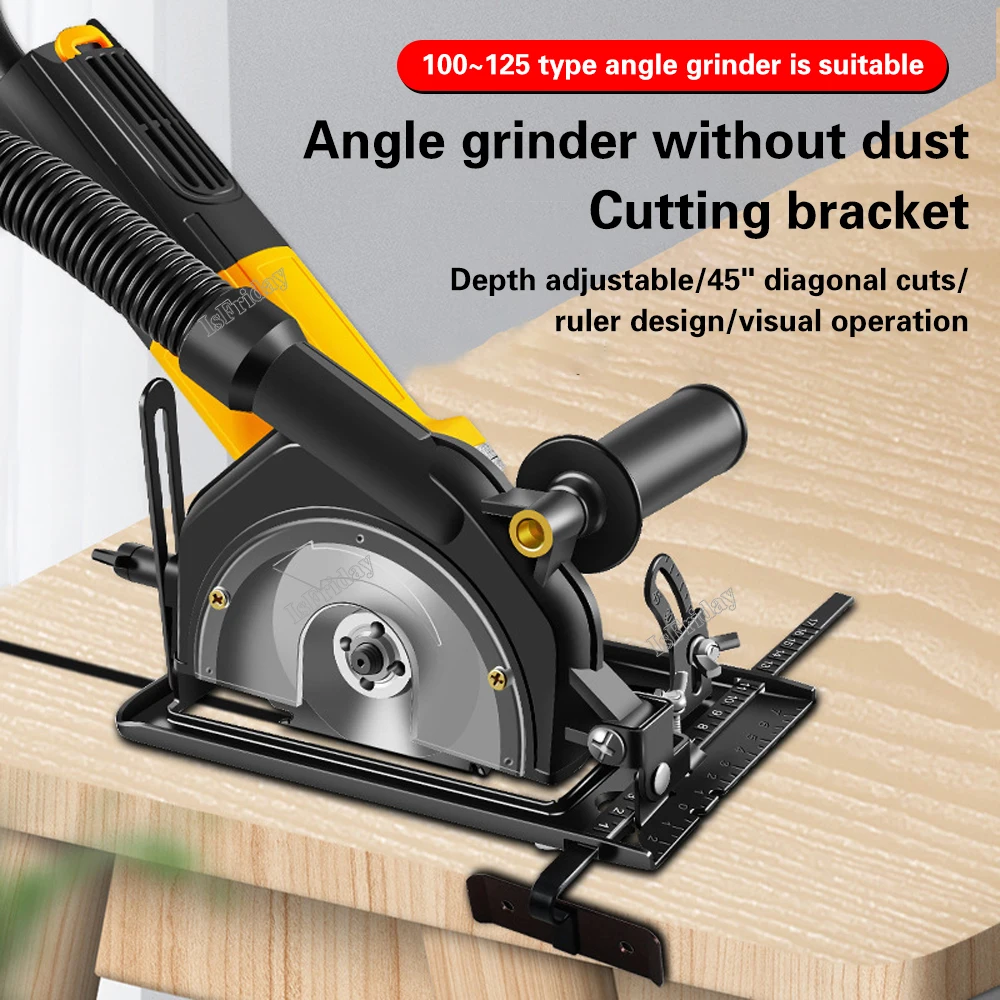 Angle Grinder Universal Bracket DIY Stand Grinder Holder Support Angle Grinder Cutting Machine Base