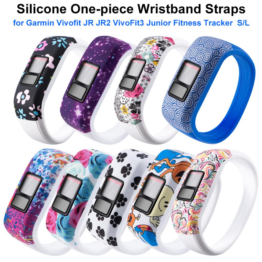 9colors Soft Wrist Bracelet Band Strap Holder for Garmin VivoFit JR for Garmin VivoFit JR2 Vivofit 3