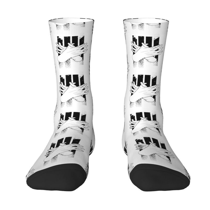 Fashion Print Albania Socks for Men Women Stretchy Summer Autumn Winter Albanian Pride Crew Socks