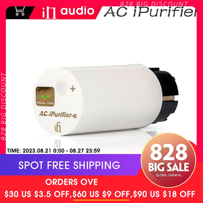 iFi AC iPurifier ANC Intelligent Active Noise Reduction Filter Power Purifier Audio Hifi Plug Surge Protection Safety Grounding