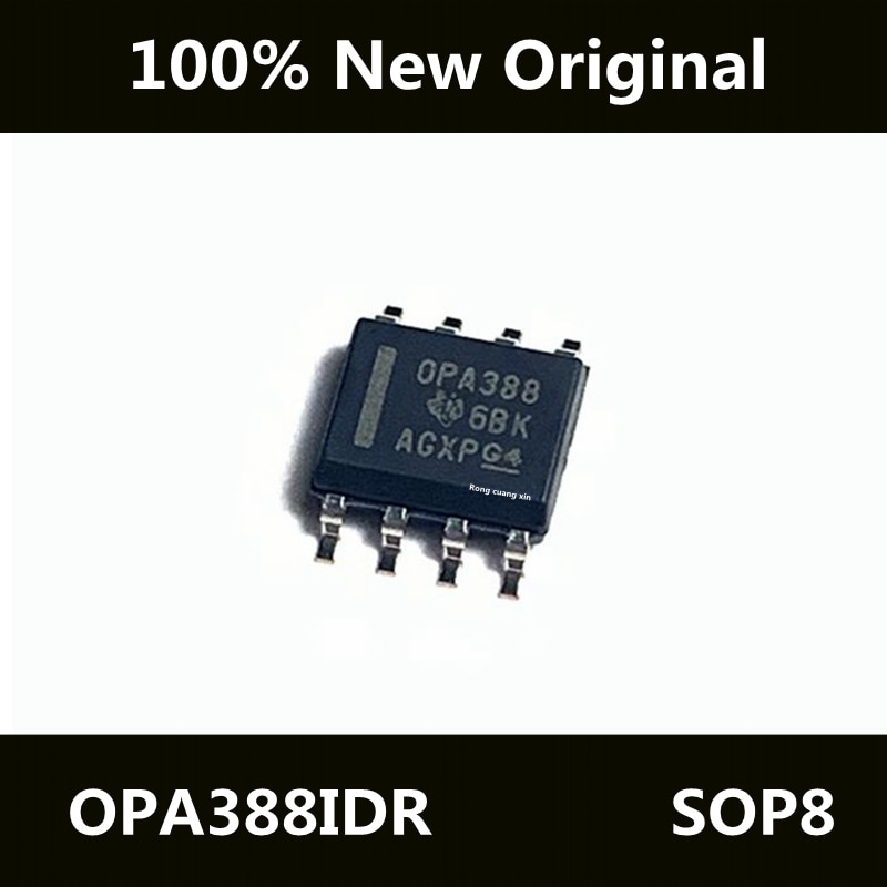5PCS New Original OPA388IDR OPA388ID OPA388 Packaged SOP-8 Operational Amplifier IC