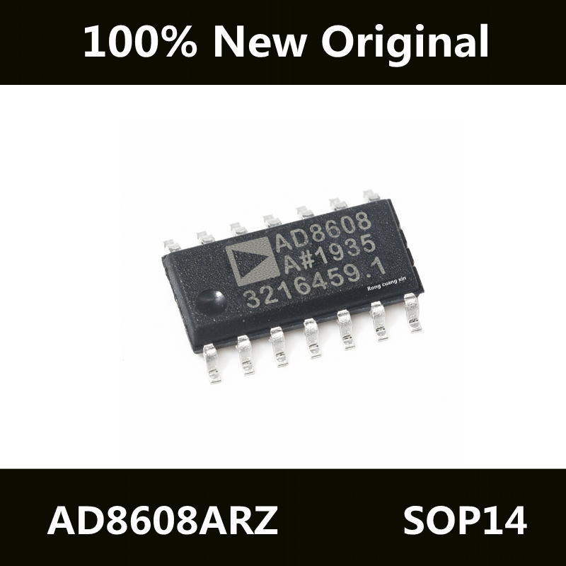 New Original AD8608ARZ AD8608ARUZ AD8608ARU AD8608AR AD8608A AD8608 Operational Amplifier IC Packaging SOP14