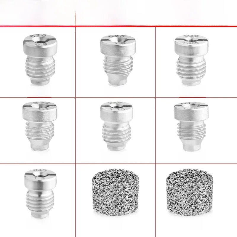 Car Wash Accessories  For High Pressure Washer Foam Lance Orifice Nozzle Stainless Steel Filter Car