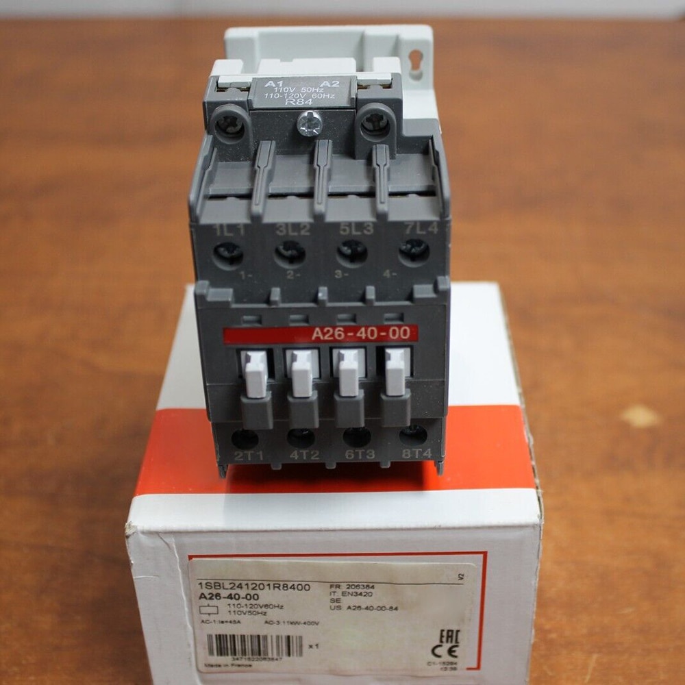 1pcs for A26-40-00 A264000 4-Pole 110-120V Coil Contactor Module in Box